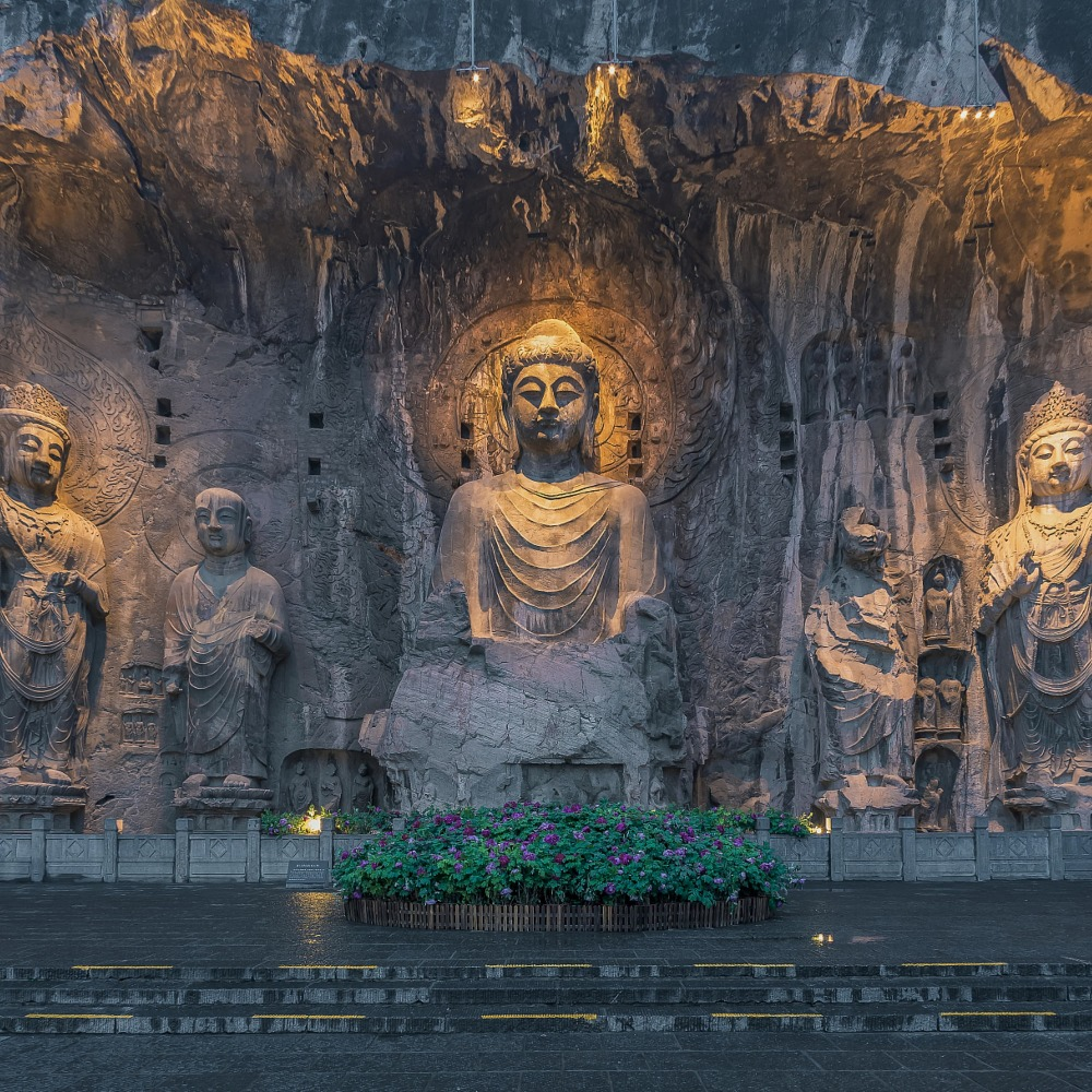 洛阳龙门石窟奉先寺大佛